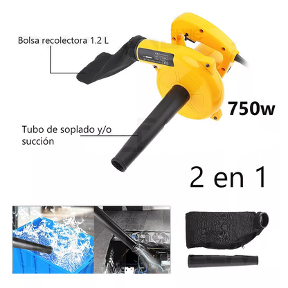 SOPLADOR Y ASPIRADOR DE AIRE 2 EN 1
