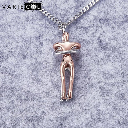 COLLAR ABRAZO ETERNO PARA PAREJA