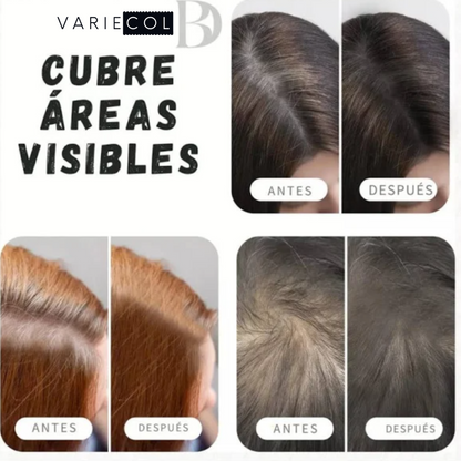 CUBRE CANAS Y ESPACIOS, PARA CABELLO Y BARBA