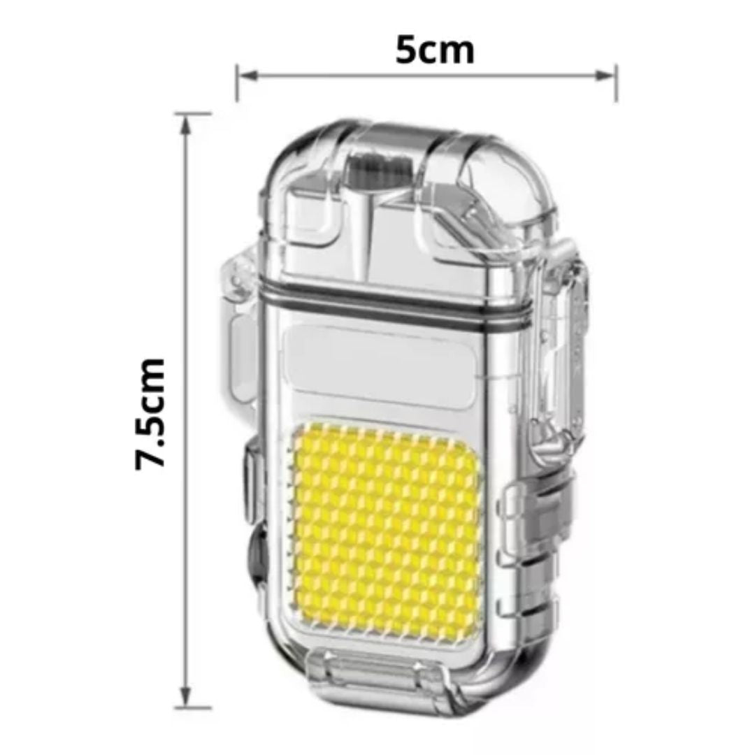 ENCENDEDOR PLASMA CON LINTERNA LED