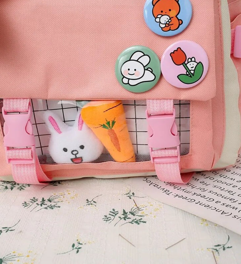 INCREIBLE MOCHILA 5 EN 1 PERSONALIZABLE