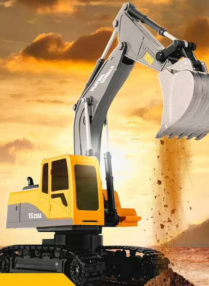 Retroexcavadora Control Remoto Giro 360°