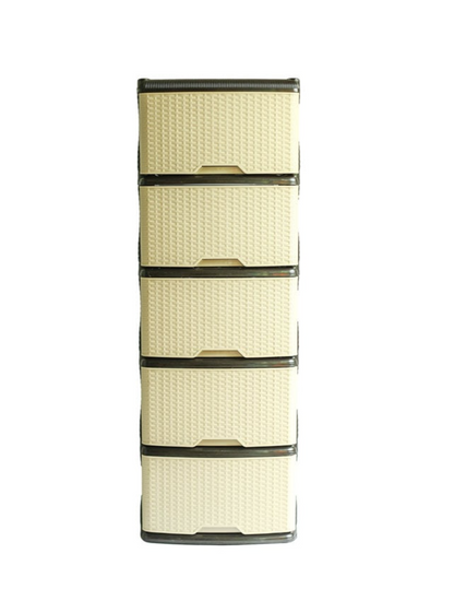 Mueble Organizador Rattan x5 RIMO