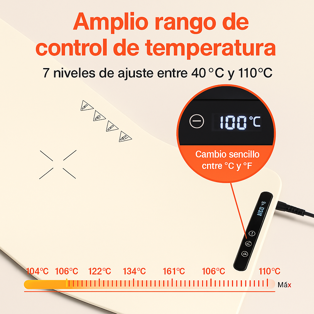 Tapete Calentador de Comida