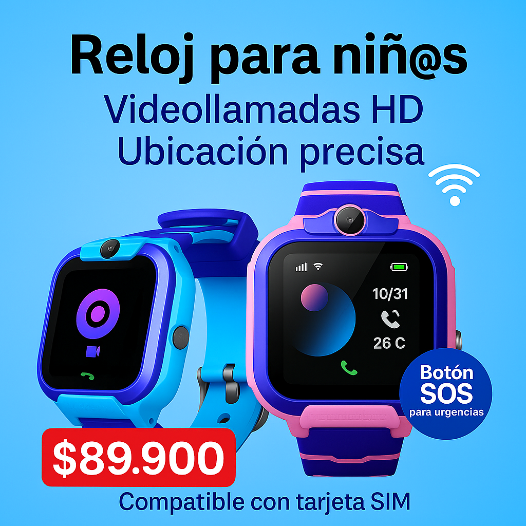 RELOJ INTELIGENTE PARA NIÑOS®