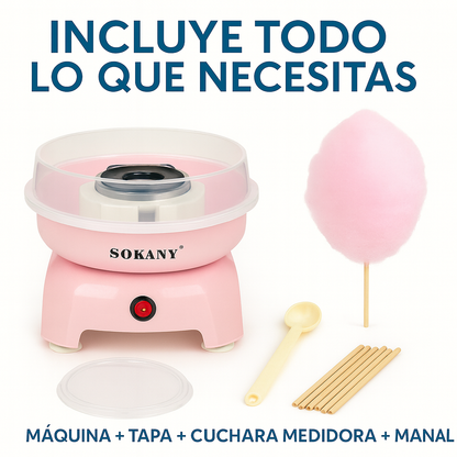 Haz algodones de azúcar en minutos y sorprende a todos - MAQUINA ALGODON DE AZUCAR.