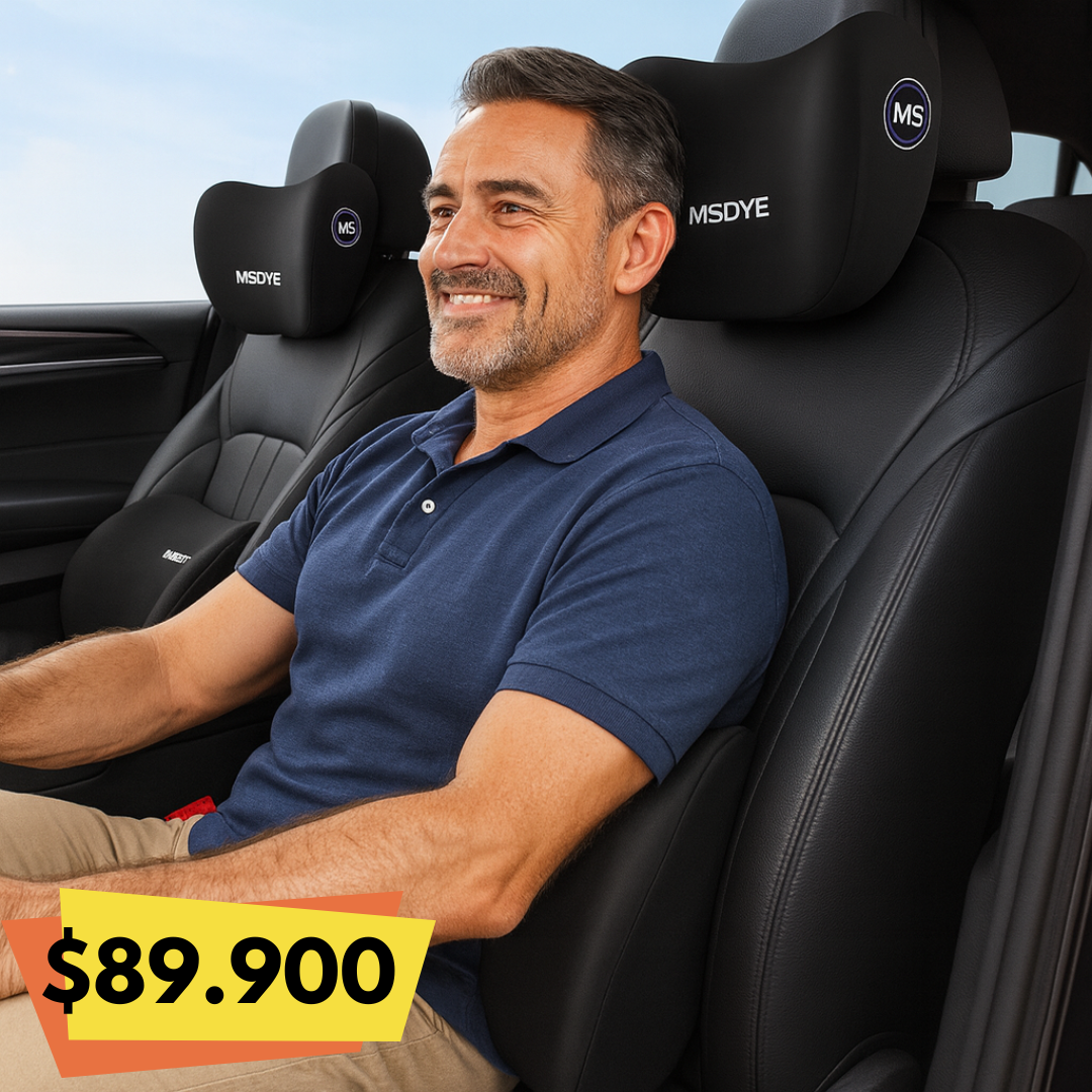 Set Ergonómico de Cojines Ortopédicos para Carro MSDYE