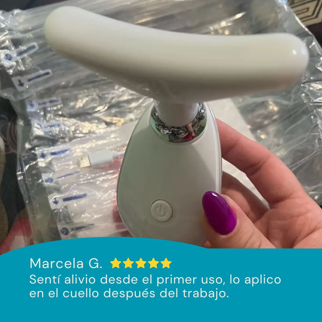 El secreto para una piel firme y sin papada - MASAJEADOR FACIAL