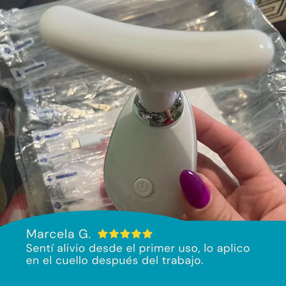 El secreto para una piel firme y sin papada - MASAJEADOR FACIAL