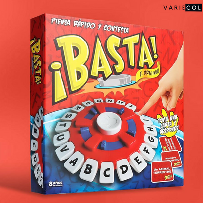JUEGO DE MESA PARA DISFRUTAR EN FAMILIA - BASTA